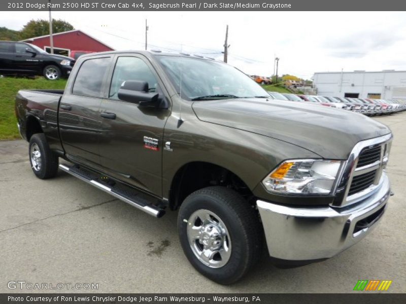 Sagebrush Pearl / Dark Slate/Medium Graystone 2012 Dodge Ram 2500 HD ST Crew Cab 4x4