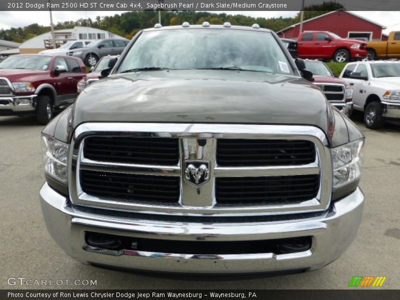 Sagebrush Pearl / Dark Slate/Medium Graystone 2012 Dodge Ram 2500 HD ST Crew Cab 4x4