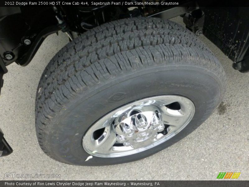 Sagebrush Pearl / Dark Slate/Medium Graystone 2012 Dodge Ram 2500 HD ST Crew Cab 4x4