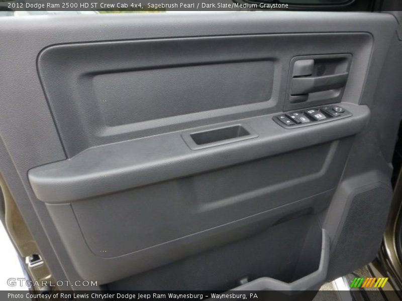 Sagebrush Pearl / Dark Slate/Medium Graystone 2012 Dodge Ram 2500 HD ST Crew Cab 4x4