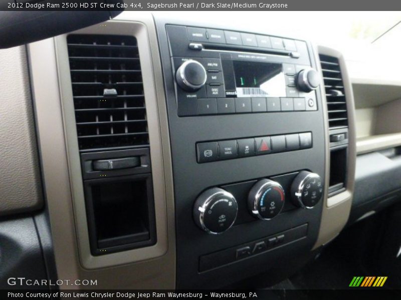 Sagebrush Pearl / Dark Slate/Medium Graystone 2012 Dodge Ram 2500 HD ST Crew Cab 4x4
