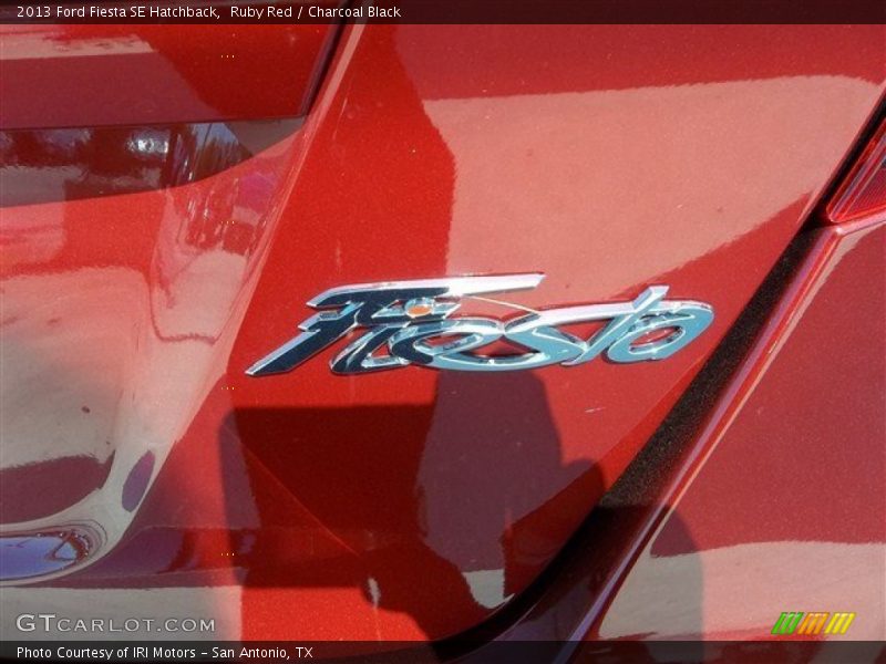 Ruby Red / Charcoal Black 2013 Ford Fiesta SE Hatchback