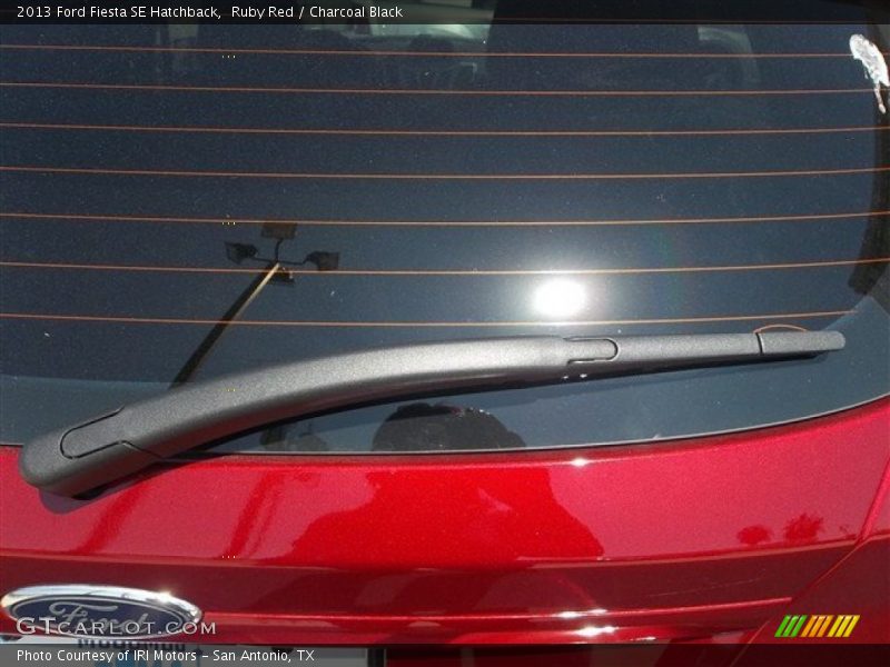 Ruby Red / Charcoal Black 2013 Ford Fiesta SE Hatchback