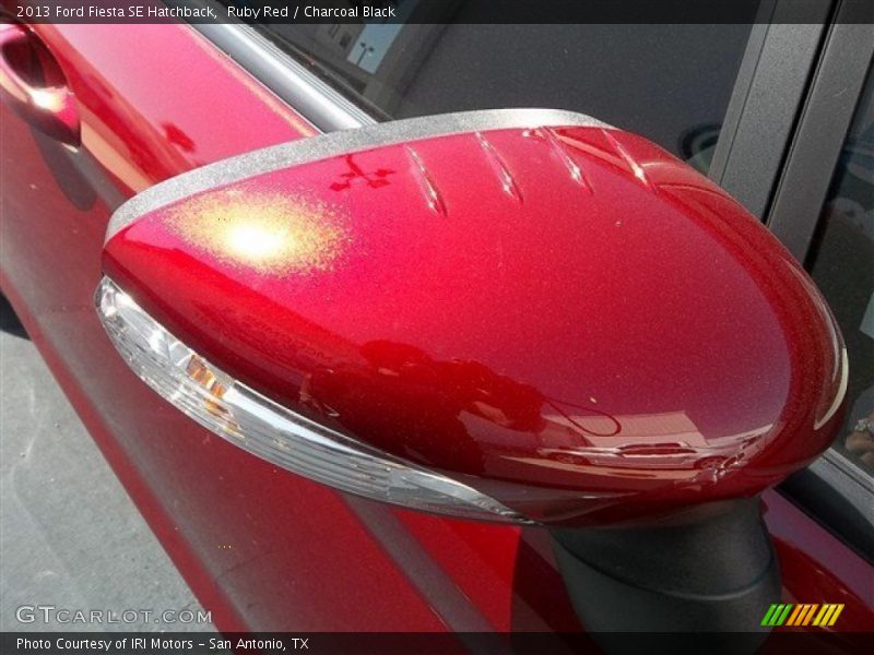 Ruby Red / Charcoal Black 2013 Ford Fiesta SE Hatchback