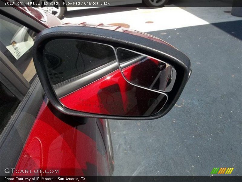 Ruby Red / Charcoal Black 2013 Ford Fiesta SE Hatchback