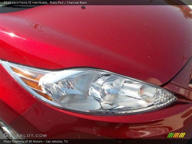 Ruby Red / Charcoal Black 2013 Ford Fiesta SE Hatchback