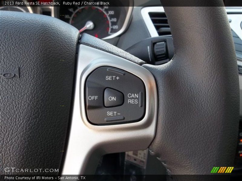 Ruby Red / Charcoal Black 2013 Ford Fiesta SE Hatchback