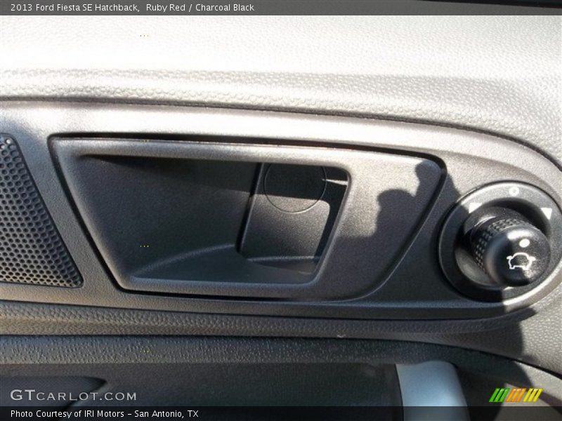 Ruby Red / Charcoal Black 2013 Ford Fiesta SE Hatchback