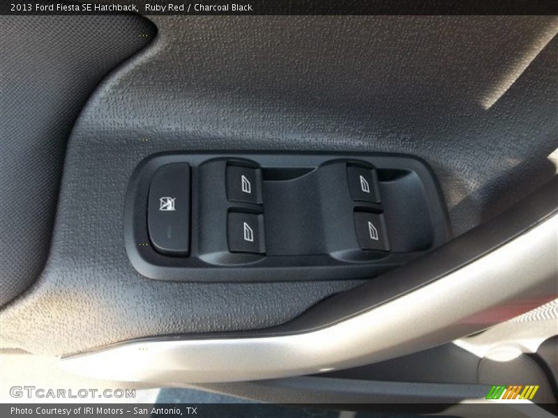 Ruby Red / Charcoal Black 2013 Ford Fiesta SE Hatchback