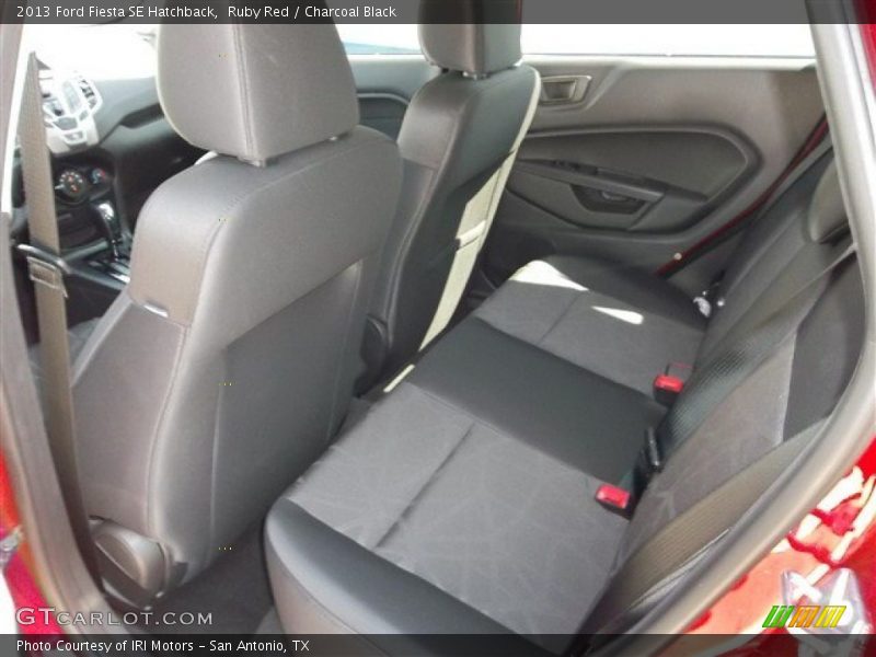 Ruby Red / Charcoal Black 2013 Ford Fiesta SE Hatchback