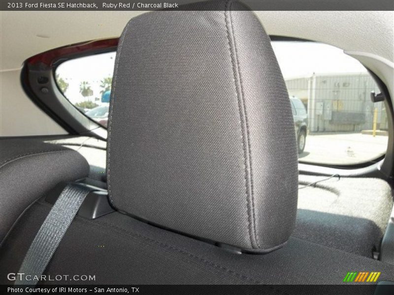 Ruby Red / Charcoal Black 2013 Ford Fiesta SE Hatchback