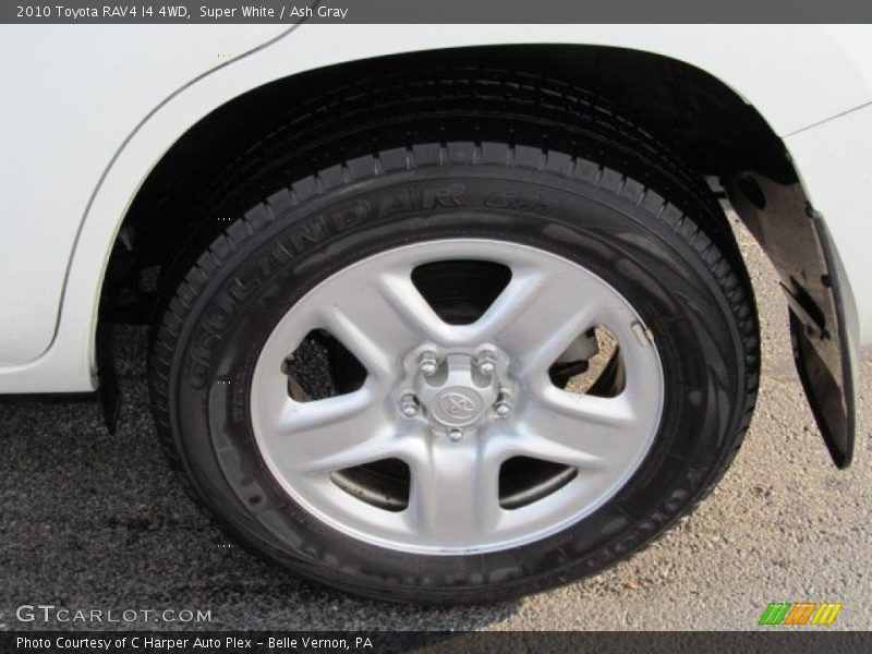 Super White / Ash Gray 2010 Toyota RAV4 I4 4WD