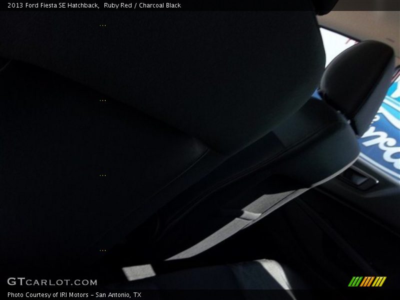 Ruby Red / Charcoal Black 2013 Ford Fiesta SE Hatchback