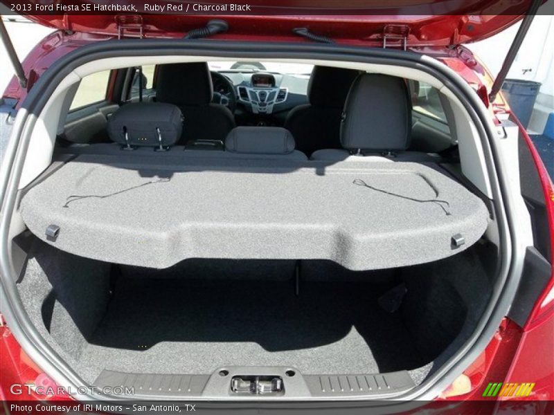 Ruby Red / Charcoal Black 2013 Ford Fiesta SE Hatchback