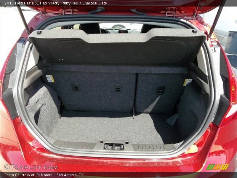 Ruby Red / Charcoal Black 2013 Ford Fiesta SE Hatchback
