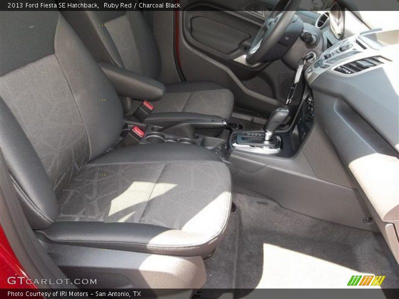 Ruby Red / Charcoal Black 2013 Ford Fiesta SE Hatchback