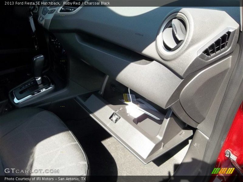 Ruby Red / Charcoal Black 2013 Ford Fiesta SE Hatchback