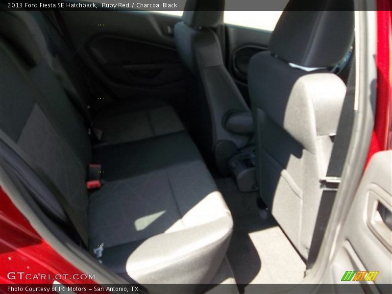 Ruby Red / Charcoal Black 2013 Ford Fiesta SE Hatchback