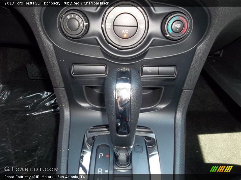 Ruby Red / Charcoal Black 2013 Ford Fiesta SE Hatchback