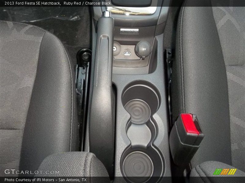Ruby Red / Charcoal Black 2013 Ford Fiesta SE Hatchback