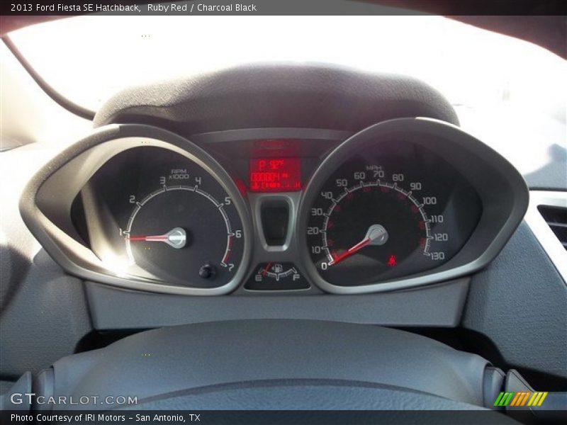 Ruby Red / Charcoal Black 2013 Ford Fiesta SE Hatchback