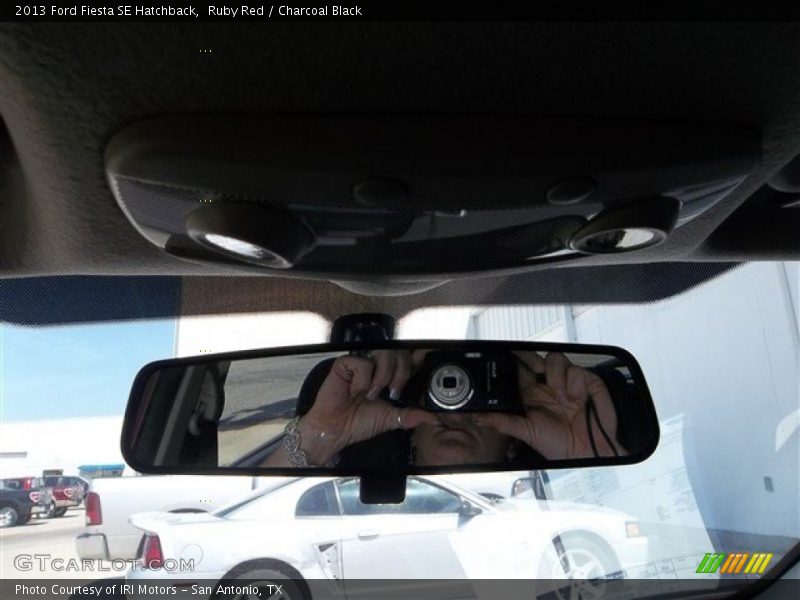 Ruby Red / Charcoal Black 2013 Ford Fiesta SE Hatchback