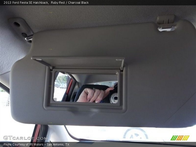 Ruby Red / Charcoal Black 2013 Ford Fiesta SE Hatchback