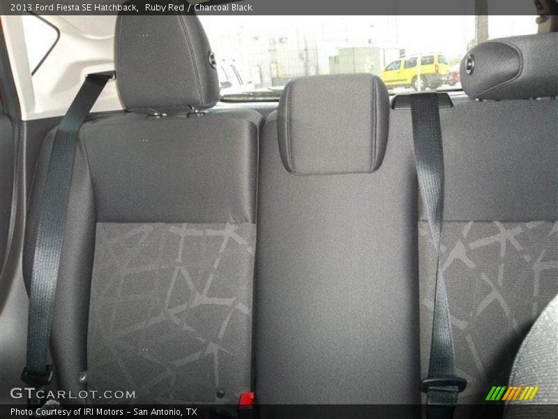 Ruby Red / Charcoal Black 2013 Ford Fiesta SE Hatchback