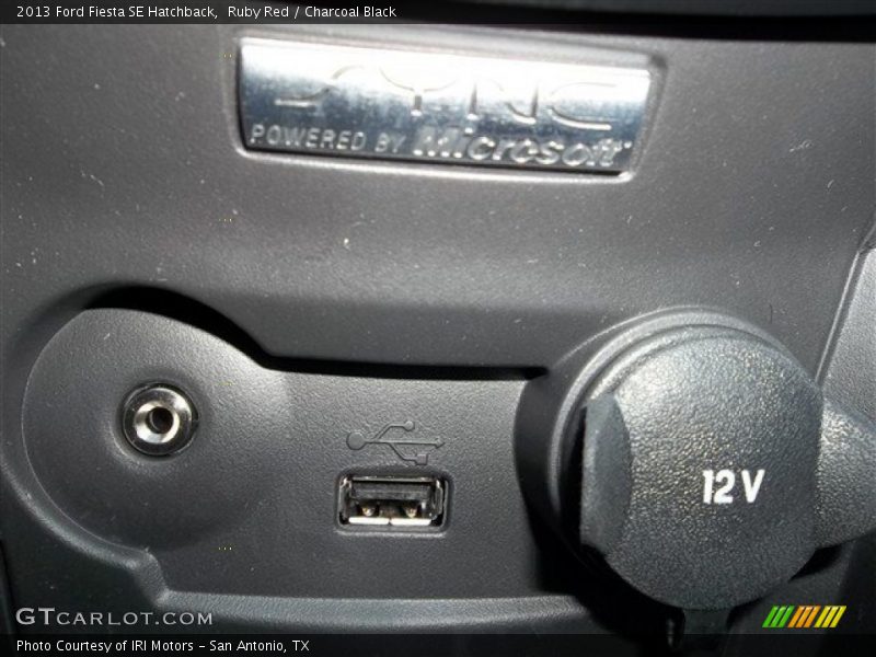 Ruby Red / Charcoal Black 2013 Ford Fiesta SE Hatchback