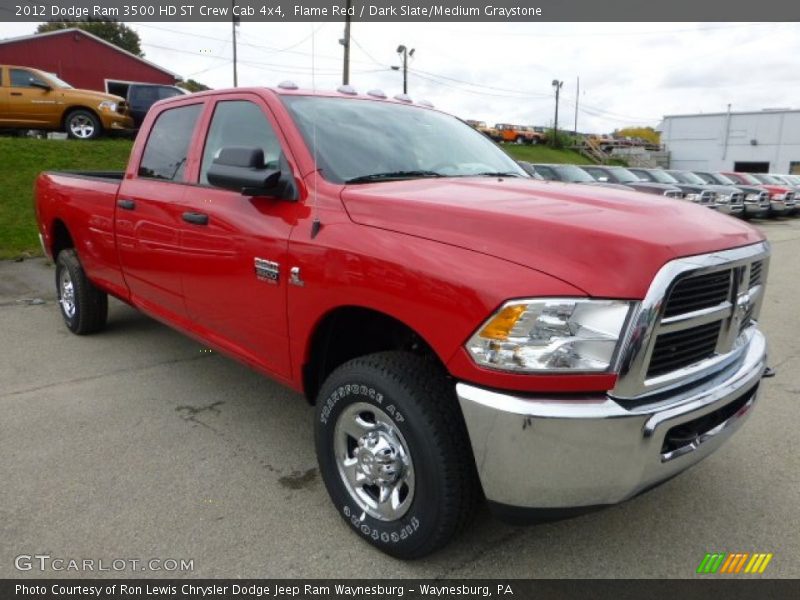 Front 3/4 View of 2012 Ram 3500 HD ST Crew Cab 4x4
