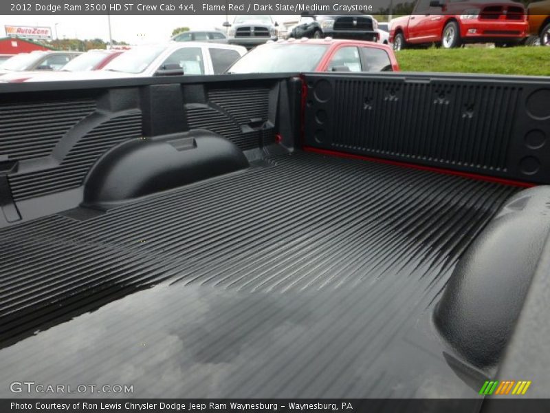 Flame Red / Dark Slate/Medium Graystone 2012 Dodge Ram 3500 HD ST Crew Cab 4x4