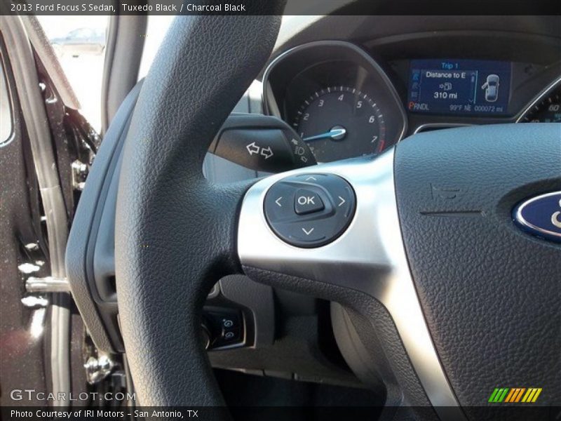 Tuxedo Black / Charcoal Black 2013 Ford Focus S Sedan