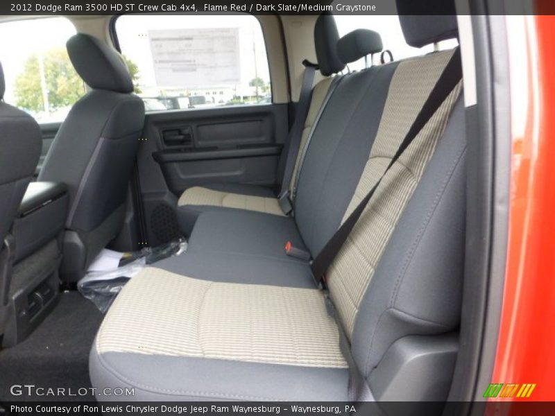 Flame Red / Dark Slate/Medium Graystone 2012 Dodge Ram 3500 HD ST Crew Cab 4x4