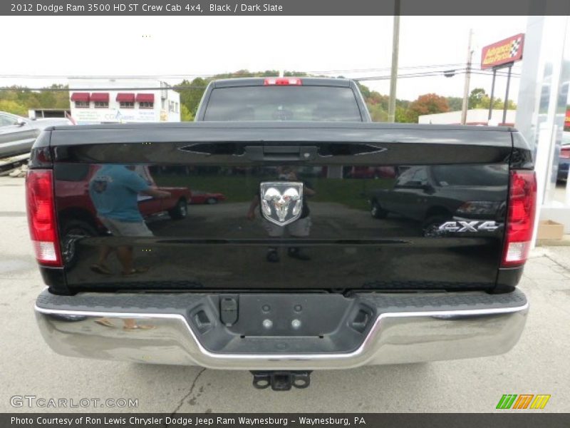 Black / Dark Slate 2012 Dodge Ram 3500 HD ST Crew Cab 4x4
