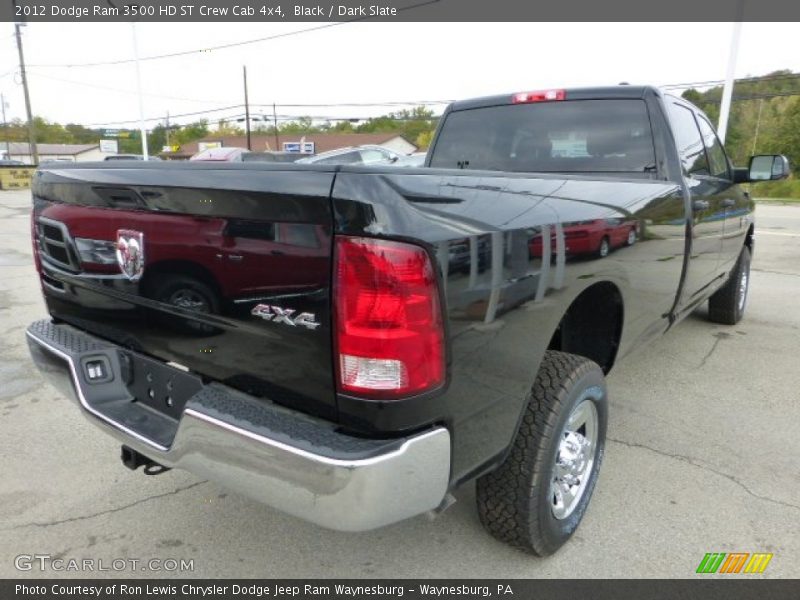 Black / Dark Slate 2012 Dodge Ram 3500 HD ST Crew Cab 4x4