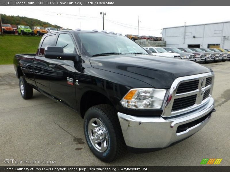 Black / Dark Slate 2012 Dodge Ram 3500 HD ST Crew Cab 4x4