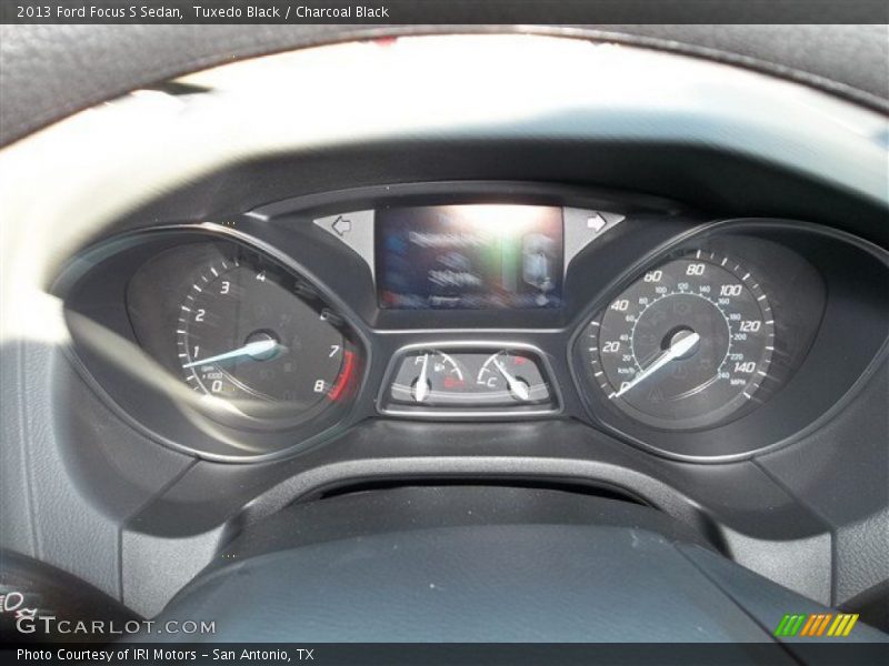 Tuxedo Black / Charcoal Black 2013 Ford Focus S Sedan