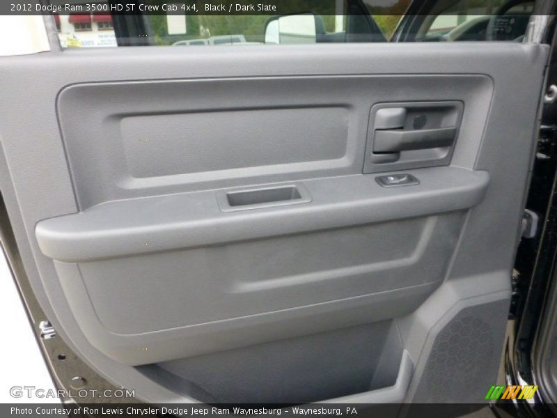 Black / Dark Slate 2012 Dodge Ram 3500 HD ST Crew Cab 4x4