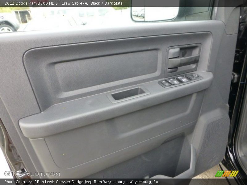 Black / Dark Slate 2012 Dodge Ram 3500 HD ST Crew Cab 4x4