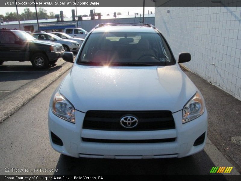 Super White / Sand Beige 2010 Toyota RAV4 I4 4WD