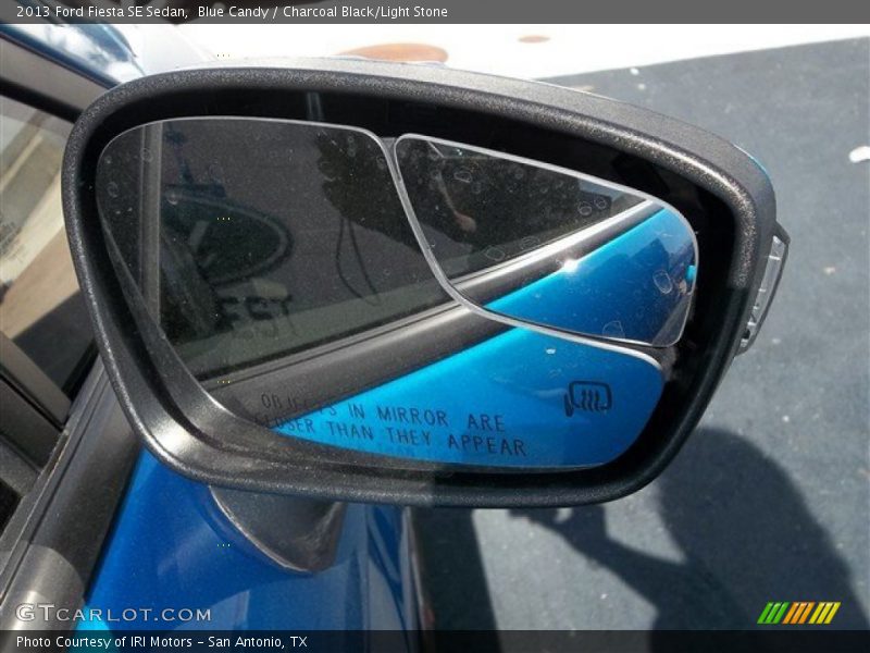 Blue Candy / Charcoal Black/Light Stone 2013 Ford Fiesta SE Sedan