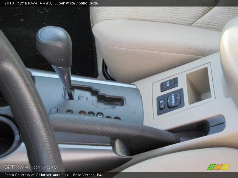 Super White / Sand Beige 2010 Toyota RAV4 I4 4WD