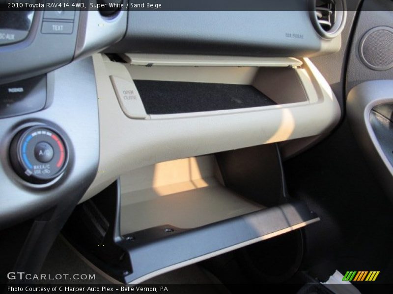 Super White / Sand Beige 2010 Toyota RAV4 I4 4WD