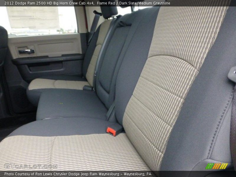 Flame Red / Dark Slate/Medium Graystone 2012 Dodge Ram 2500 HD Big Horn Crew Cab 4x4