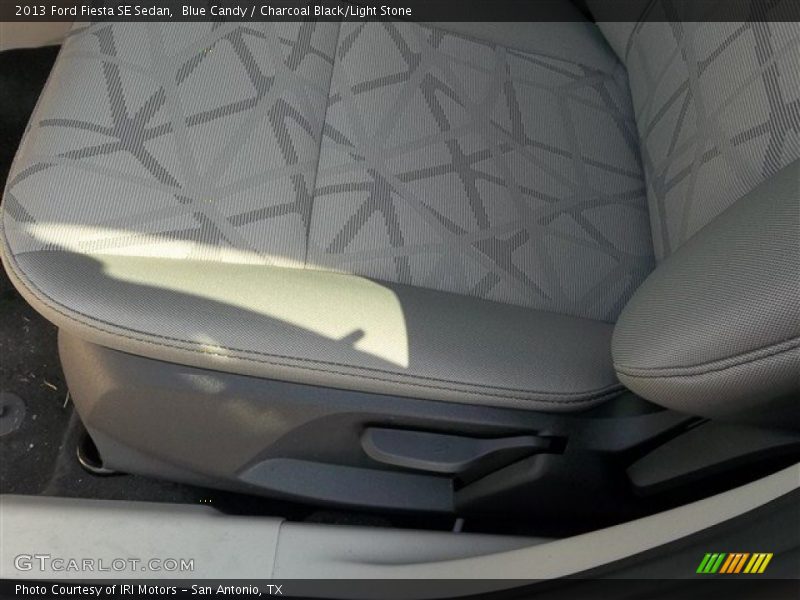 Blue Candy / Charcoal Black/Light Stone 2013 Ford Fiesta SE Sedan