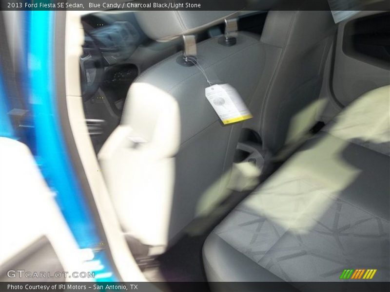 Blue Candy / Charcoal Black/Light Stone 2013 Ford Fiesta SE Sedan