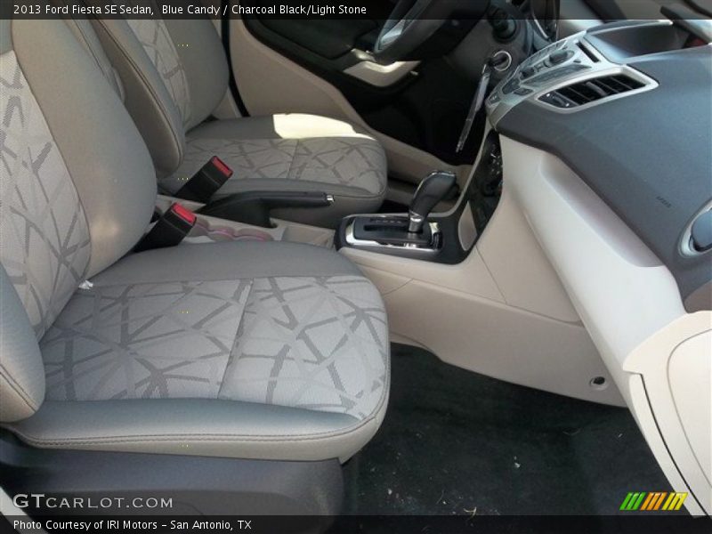 Blue Candy / Charcoal Black/Light Stone 2013 Ford Fiesta SE Sedan