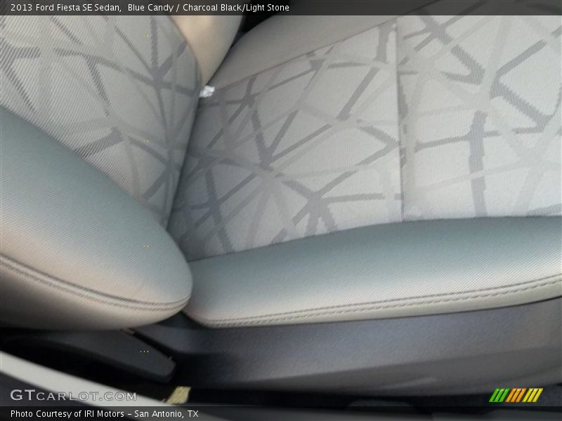 Blue Candy / Charcoal Black/Light Stone 2013 Ford Fiesta SE Sedan