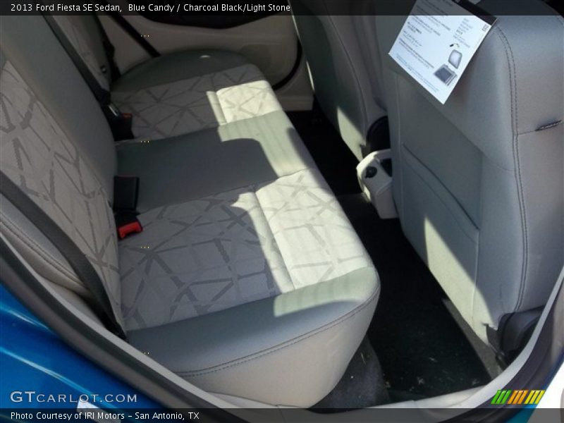 Blue Candy / Charcoal Black/Light Stone 2013 Ford Fiesta SE Sedan