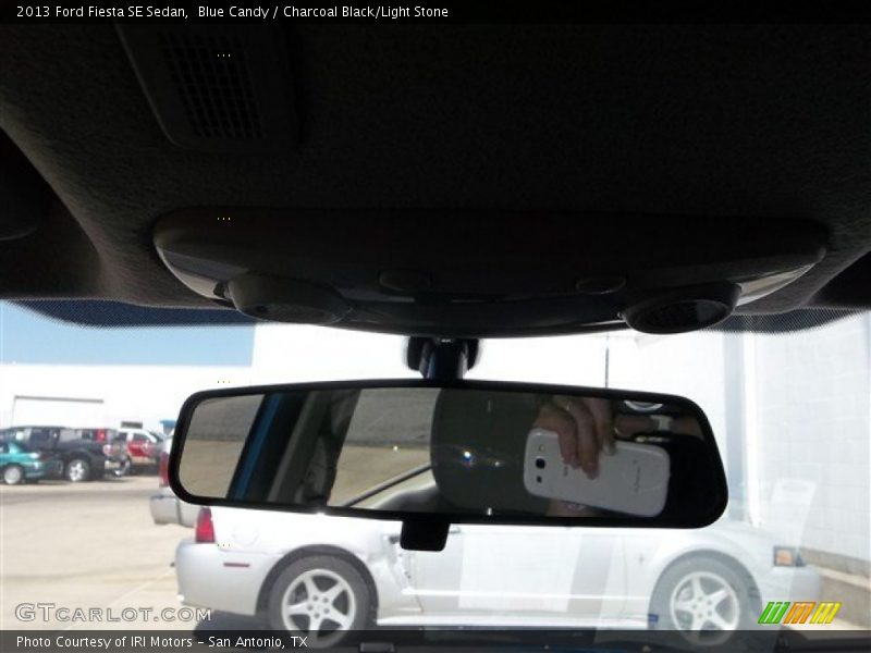 Blue Candy / Charcoal Black/Light Stone 2013 Ford Fiesta SE Sedan